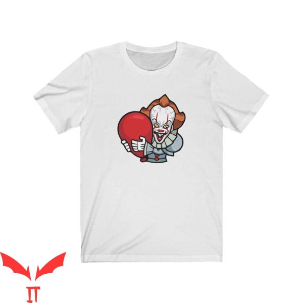 IT Pennywise T-Shirt Clown Scary Balloon IT The Movie