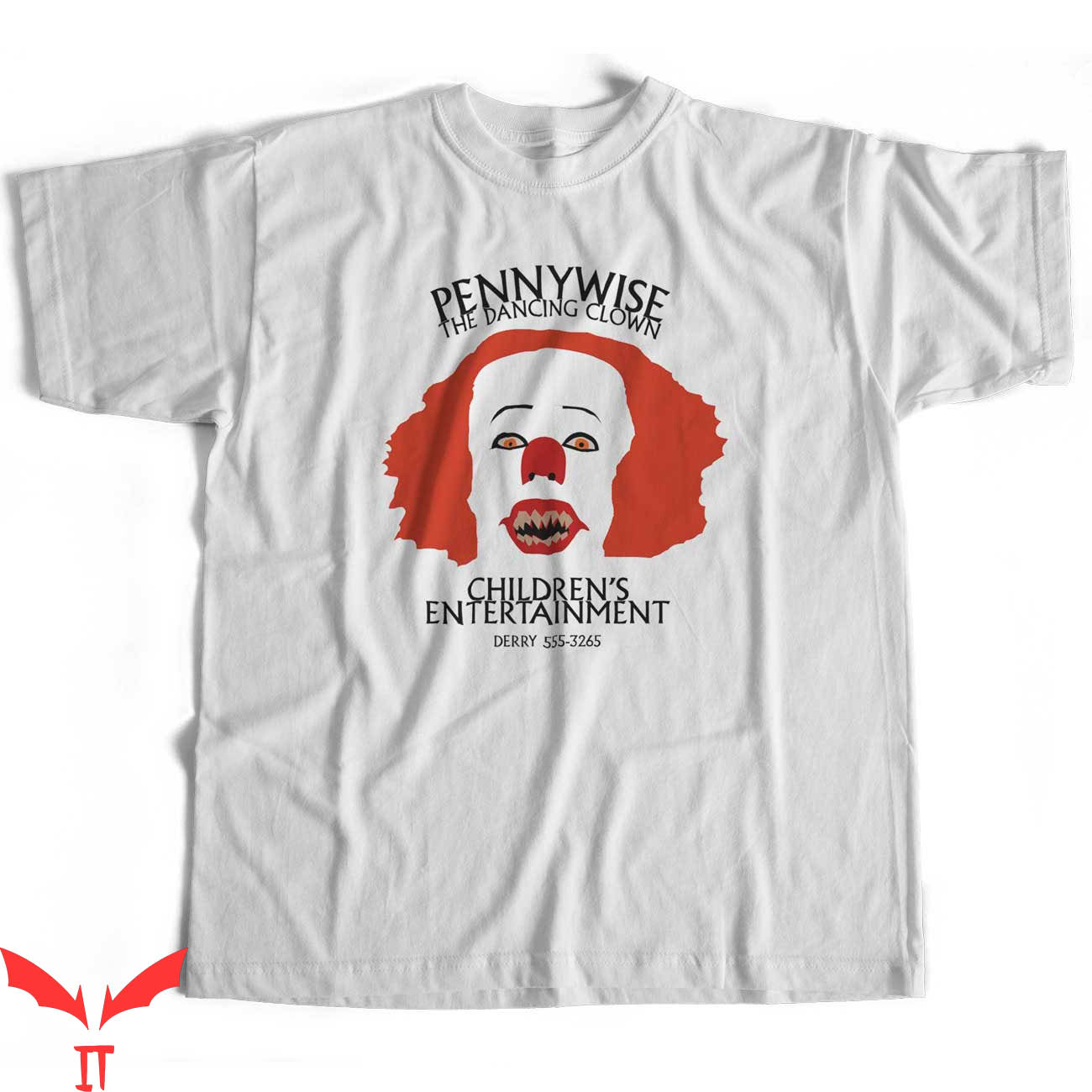 IT Pennywise T-Shirt Dancing Clown Children's Entertainment