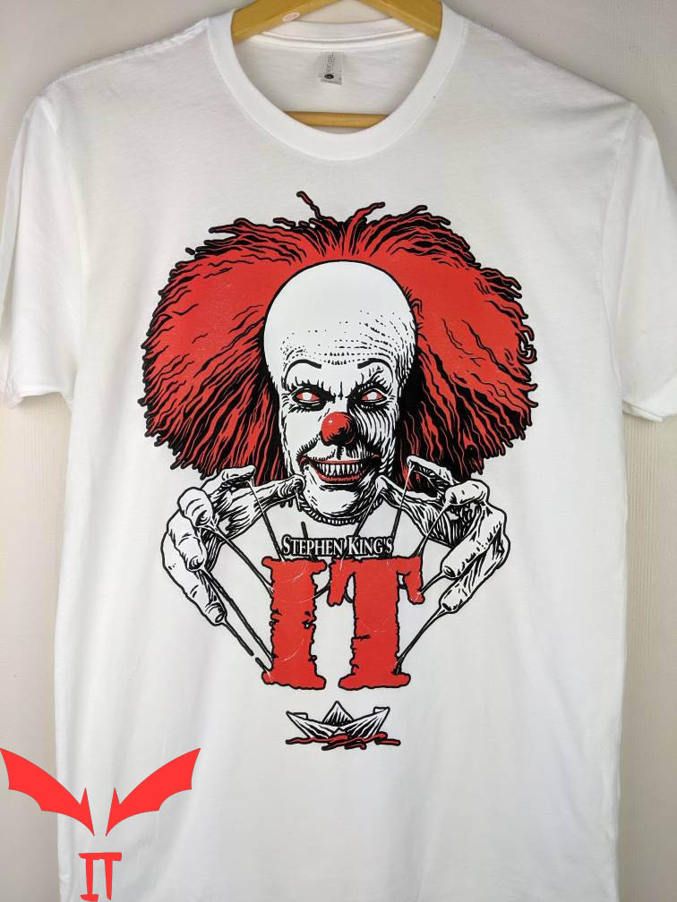 IT Pennywise T-Shirt Horror Stephen King's IT The Movie