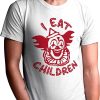 IT Pennywise T-Shirt I Eat Children Red Scary Clown IT Movie