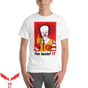 IT Pennywise T-Shirt I'm Lovin IT Horror Smiling Clown