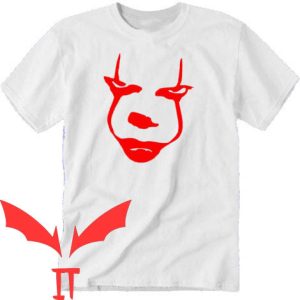 IT Pennywise T-Shirt Scary Clown IT The Movie Smiling Face