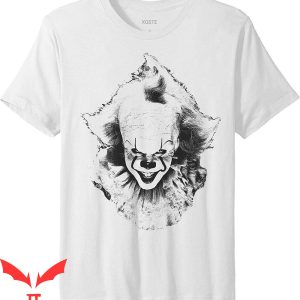 IT Pennywise T-Shirt Scary Laughing Large Clown Face