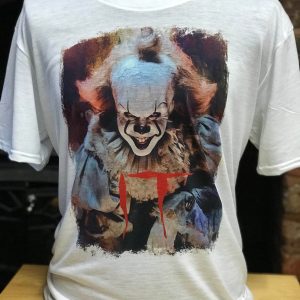 IT Pennywise T-Shirt Scary Smiling Killer Clown IT The Movie