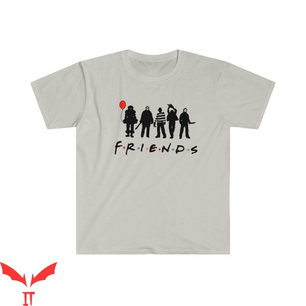 IT Pennywise T-Shirt Silhouette Friends Horror Killers