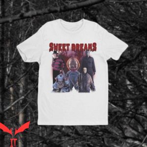 IT Pennywise T-Shirt Sweet Dreams Horror Movie Characters