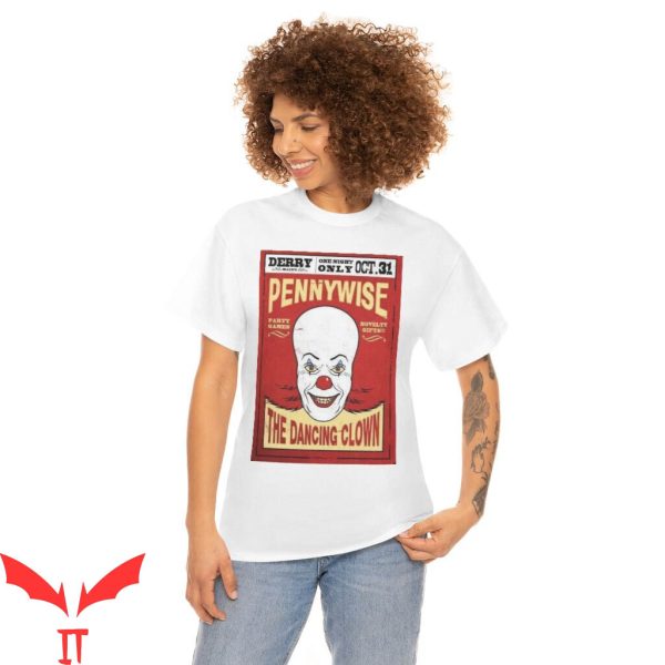 IT Pennywise T-Shirt The Dacing Clown Horror IT The Movie