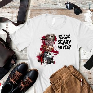 IT Pennywise T-Shirt What's Your Favorite Scary Movie
