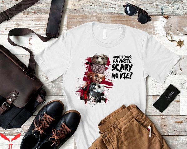 IT Pennywise T-Shirt What’s Your Favorite Scary Movie