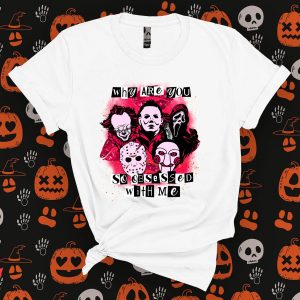 IT Pennywise T-Shirt Why Are You So Obsessed With Me Horror