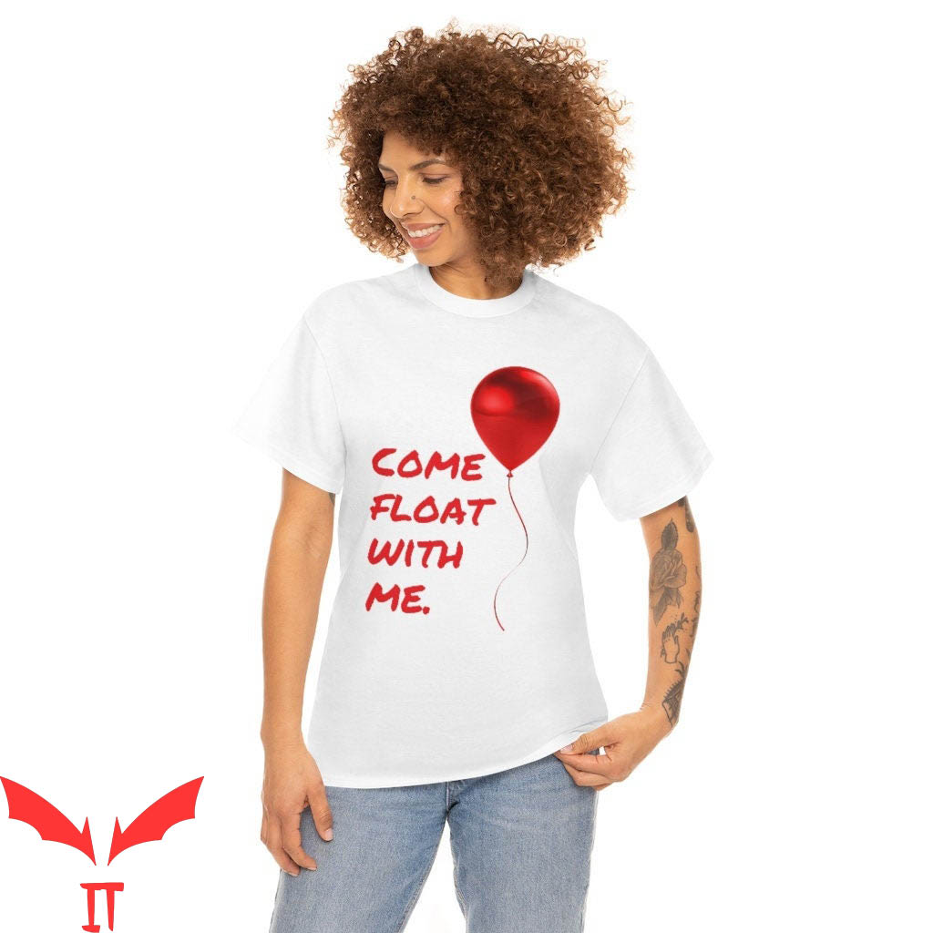 IT T-Shirt Come Float With Me Red Balloon IT The Movie