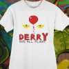 IT T-Shirt Derry We All Float Cat Eyes Horror IT The Movie