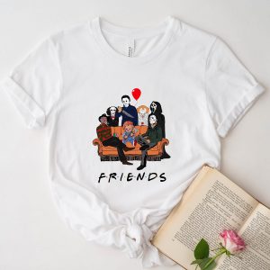 IT T-Shirt Friends Halloween Horror Characters IT The Movie