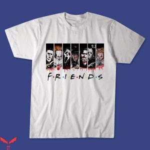 IT T-Shirt Friends Horror Characters Pennywise IT The Movie