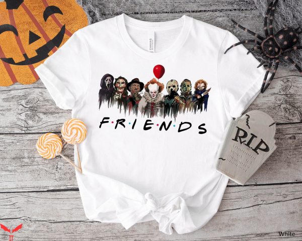IT T-Shirt Friends Pennywise Horror Characters IT The Movie