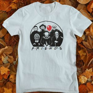 IT T-Shirt Friends Pennywise Scary Characters IT The Movie