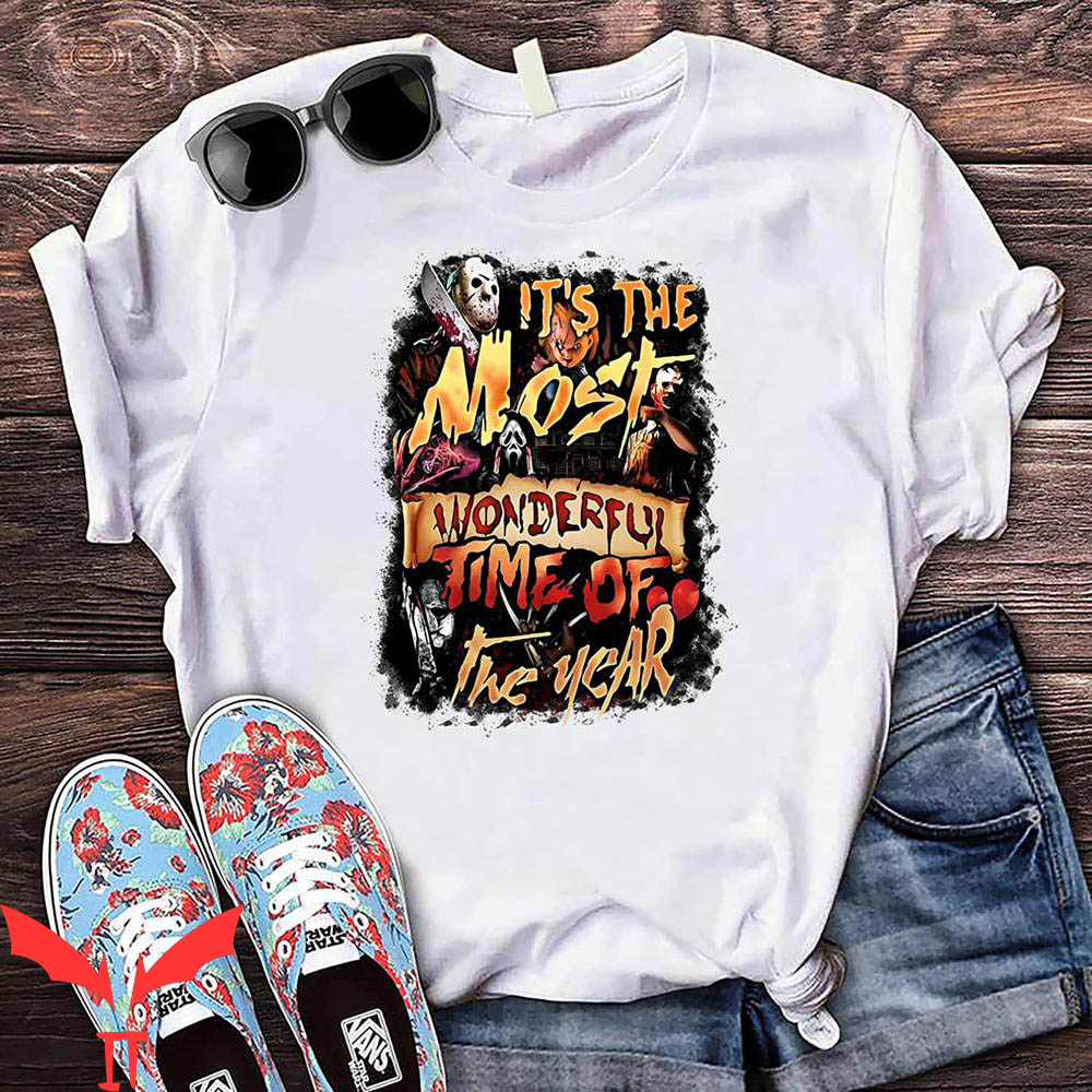 IT T-Shirt IT's The Most Wonderful Time Of The Year Horror