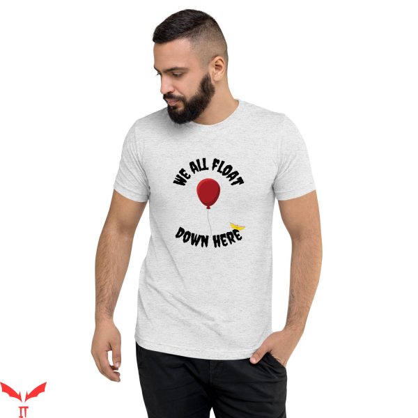 IT T-Shirt We All Float Down Here Balloon Boat IT The Movie