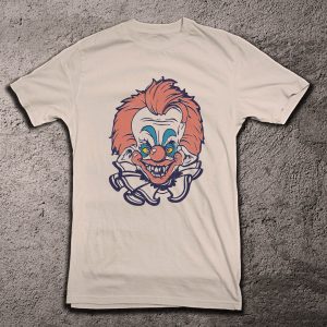 IT The Clown T-Shirt 80s Horror Limited Edition Cult Clown