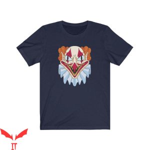 IT The Clown T-Shirt Best Lovely Creepy Smile Crown