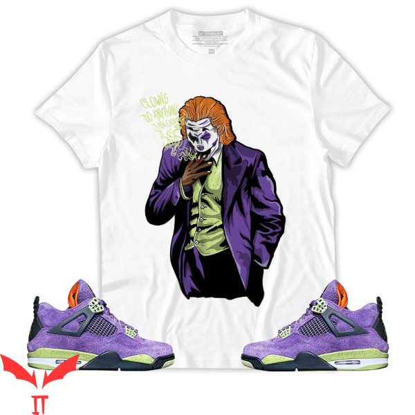 IT The Clown T-Shirt Canyon Purple Horror Movie Character