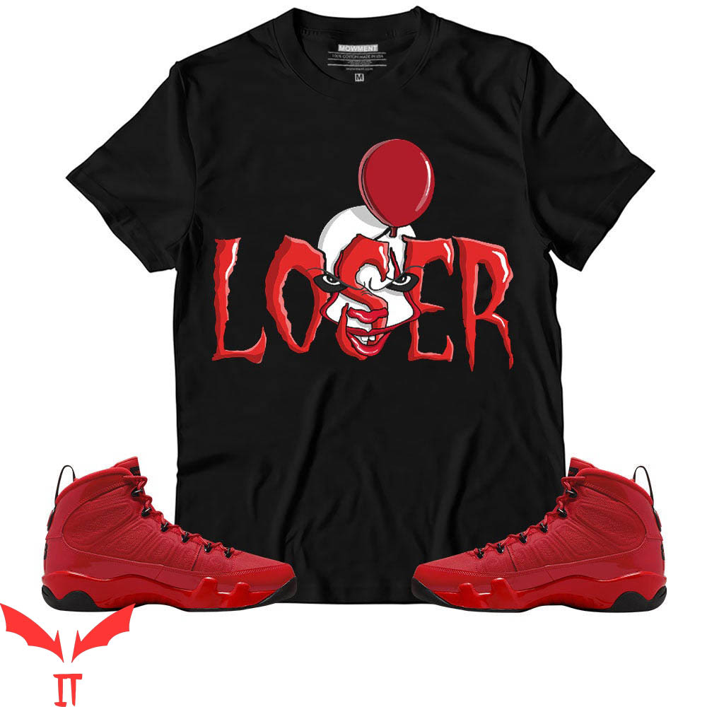 IT The Clown T-Shirt Chile Red Loser Lover Horror Clown