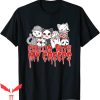 IT The Clown T-Shirt Chillin With My Creeps Cat Horror