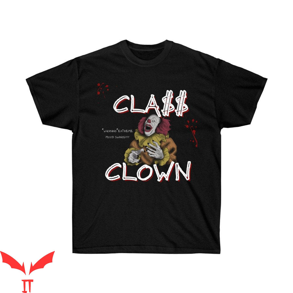 IT The Clown T-Shirt Class Clown Scary IT Movie Character