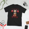 IT The Clown T-Shirt Clown Cat Kitten IT The Movie Tee Shirt