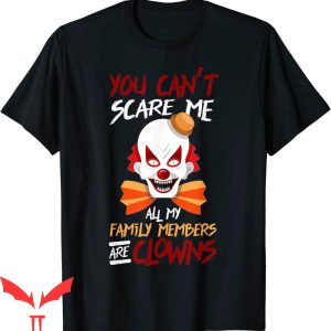 IT The Clown T-Shirt Clown Costume Halloween Party Scary