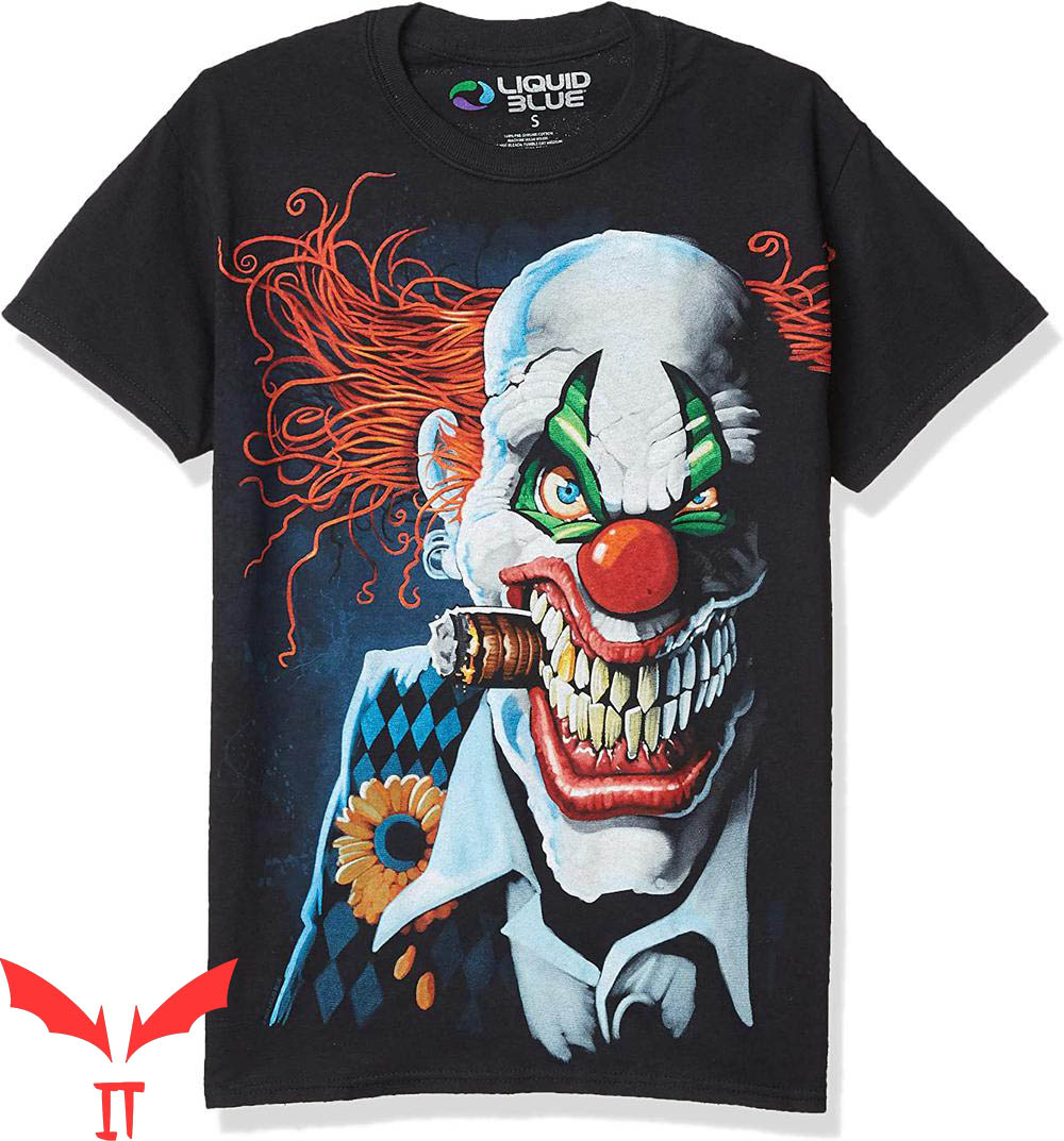IT The Clown T-Shirt Clown Halloween Tee Shirt IT The Movie