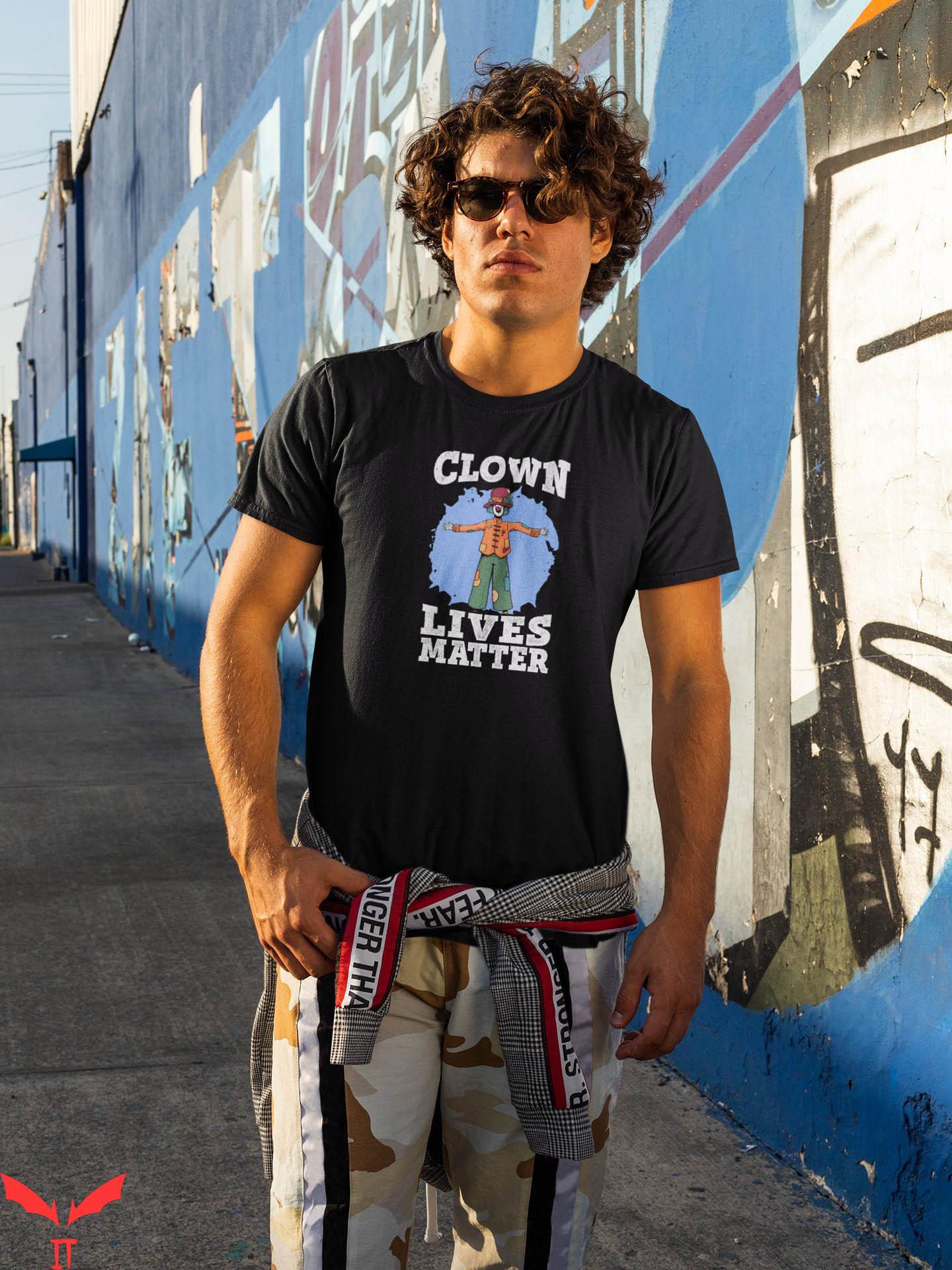 IT The Clown T-Shirt Clown Lives Matter Scary Clownery