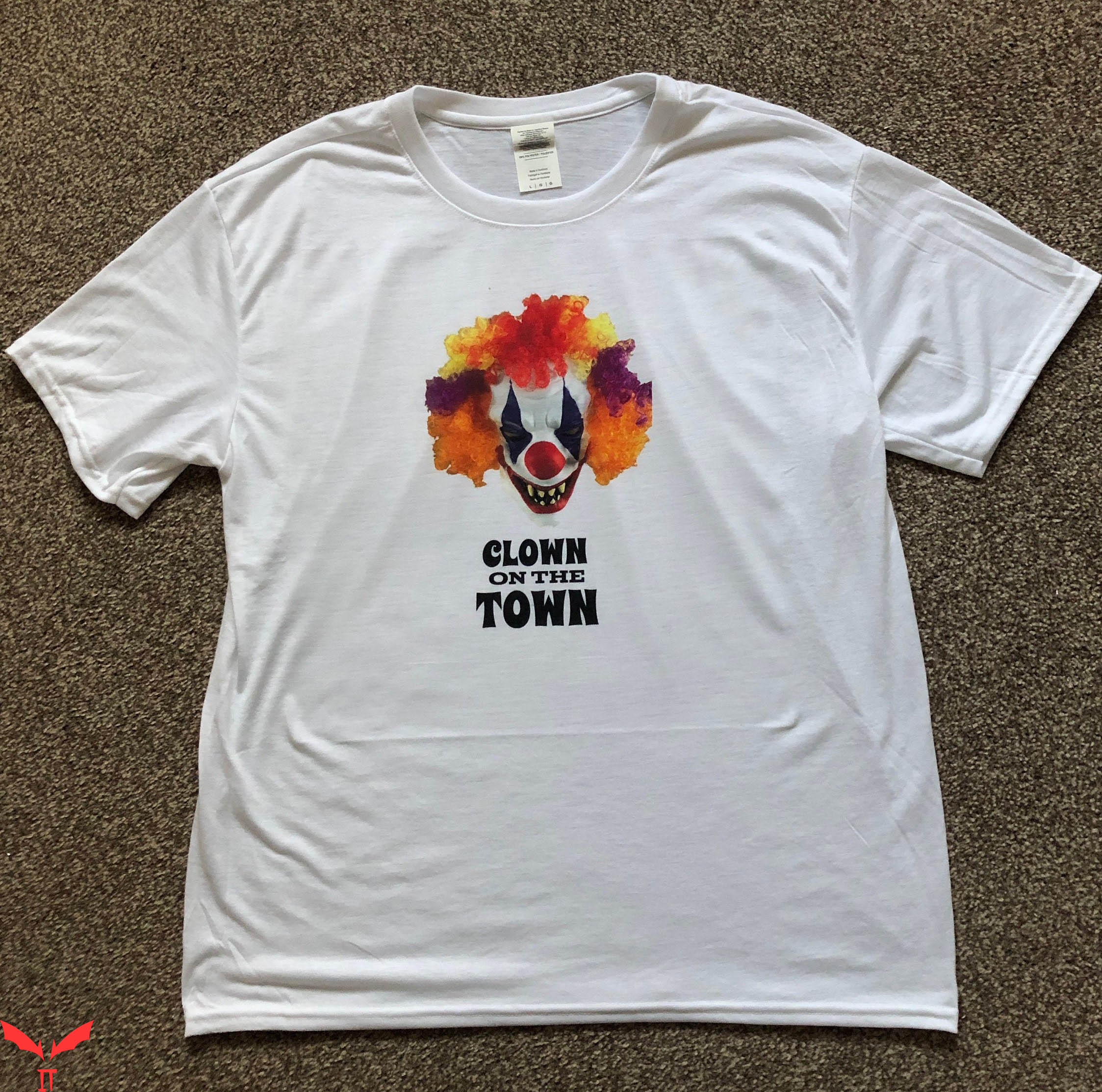 IT The Clown T-Shirt Clown On The Town Great Stag Nights
