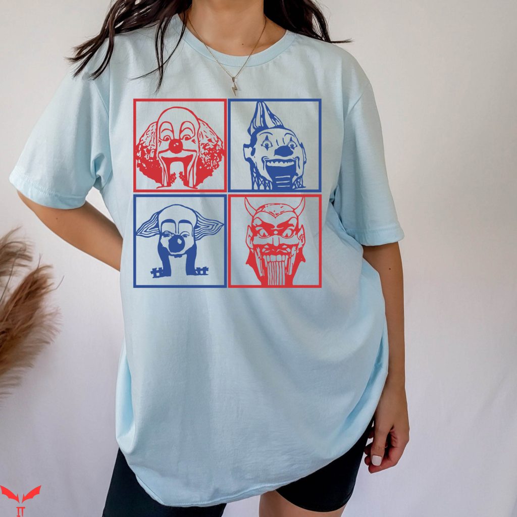 IT Clown Chapter Two Collage Black Unisex T-Shirt Adult main image 1