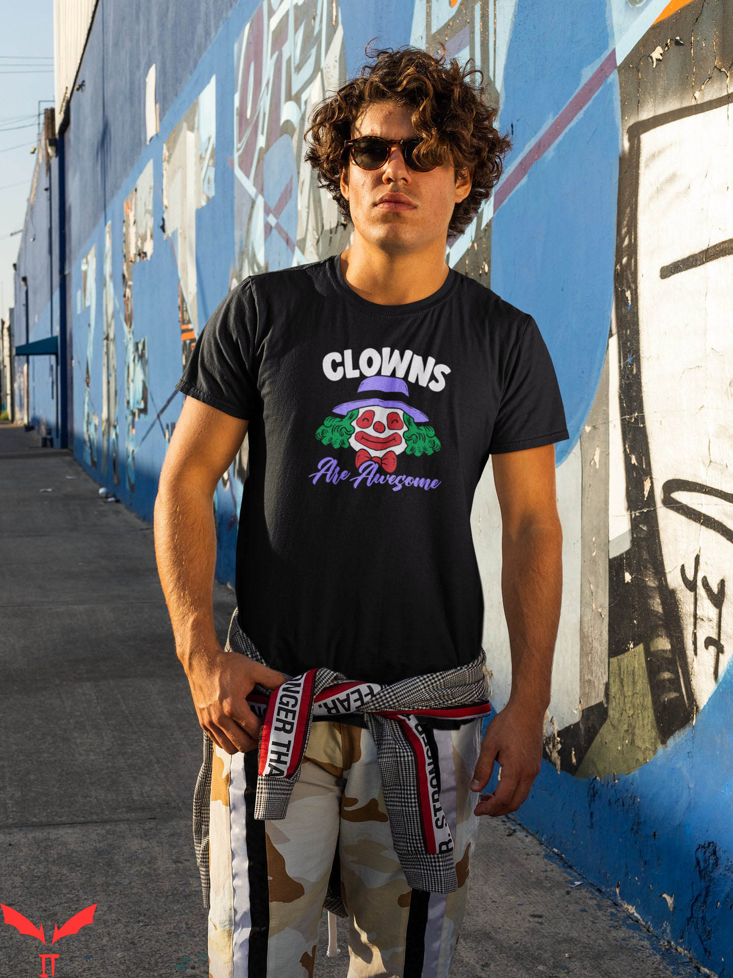 IT The Clown T-Shirt Clowns Are Awesome IT Clownery