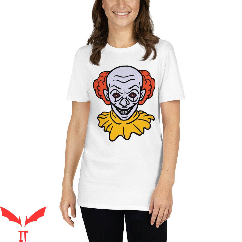 IT The Clown T-Shirt Creep Clown Smiling Face IT The Movie
