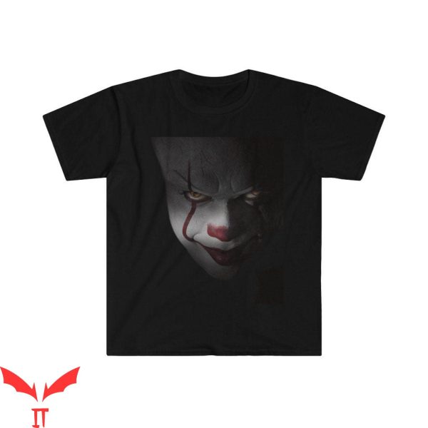 IT The Clown T-Shirt Dark Scary Clown Face IT The Movie