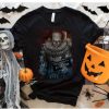 IT The Clown T-Shirt Dream Police Scary Creepy Clown