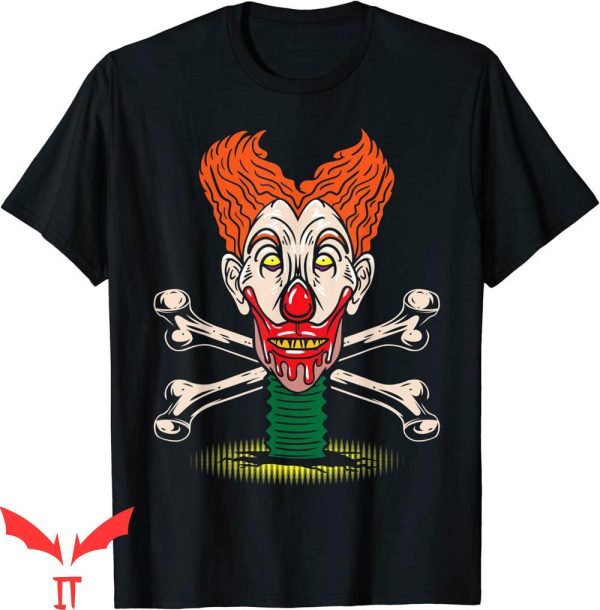 IT The Clown T-Shirt Evil Clown Circus Scary IT The Movie