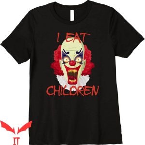 IT The Clown T-Shirt Evil Clown Horror Killer IT The Movie
