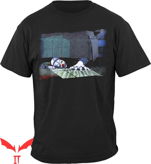 IT The Clown T-Shirt Evil Clown Under The Bed IT The Movie