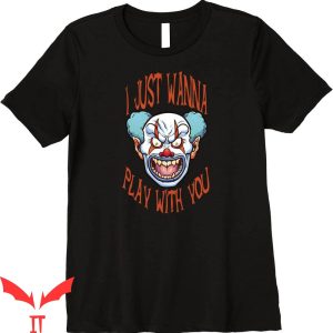 IT The Clown T-Shirt Evil Clowns Haunted Halloween IT Movie