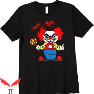 IT The Clown T-Shirt Evil I Just Wanna Play Scary Halloween