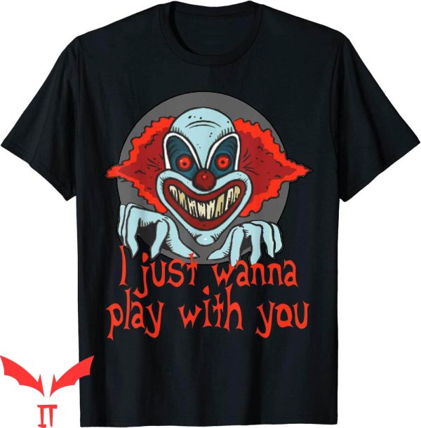 IT The Clown T-Shirt Evil IT Clown Sewer Scary Halloween