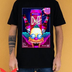 IT The Clown T-Shirt Felpa Duff Beer Krusty Jolly Horror Movie
