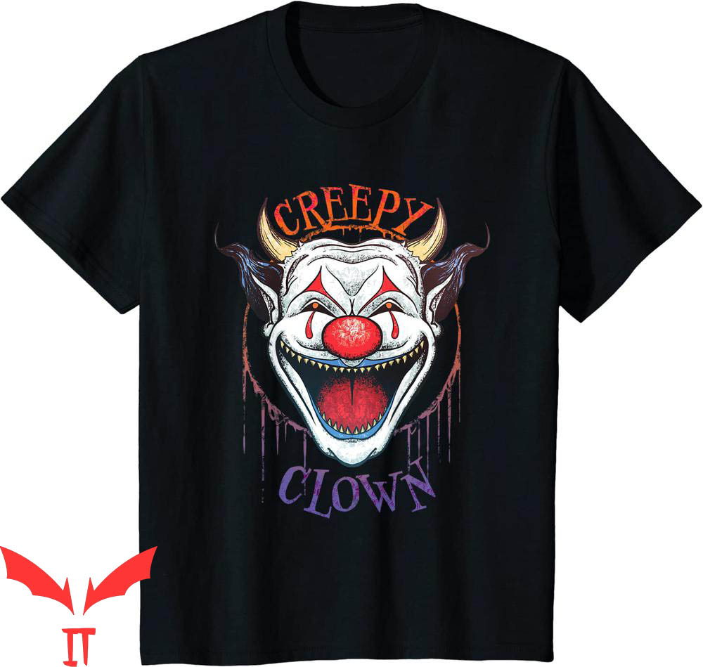IT The Clown T-Shirt Female Clown Halloween IT The Movie