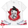 IT The Clown T-Shirt Fire Red Head Of A Misunderstood Clown