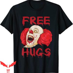 IT The Clown T-Shirt Free Hugs Tonight Scary Halloween