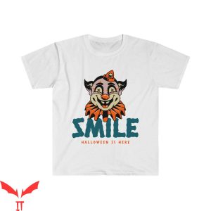IT The Clown T-Shirt Funny Message Halloween Scary Clown