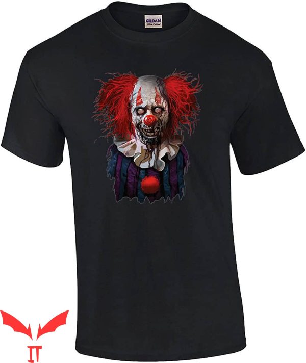 IT The Clown T-Shirt Funny Scary Zombie Clown Halloween